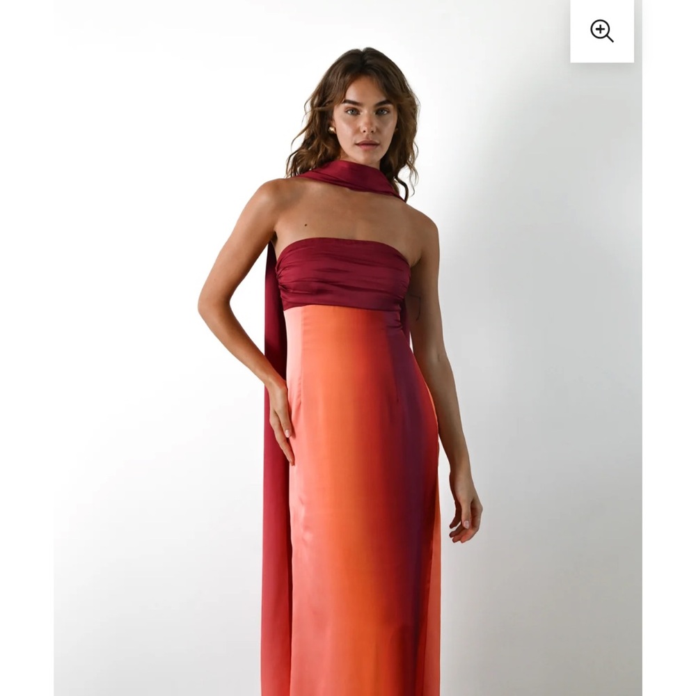 NWT Yellow the Label Vivia Scarf Maxi Dress (XS)